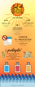 Infografía sobre la salud al sol