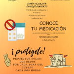 Infografía sobre la salud al sol