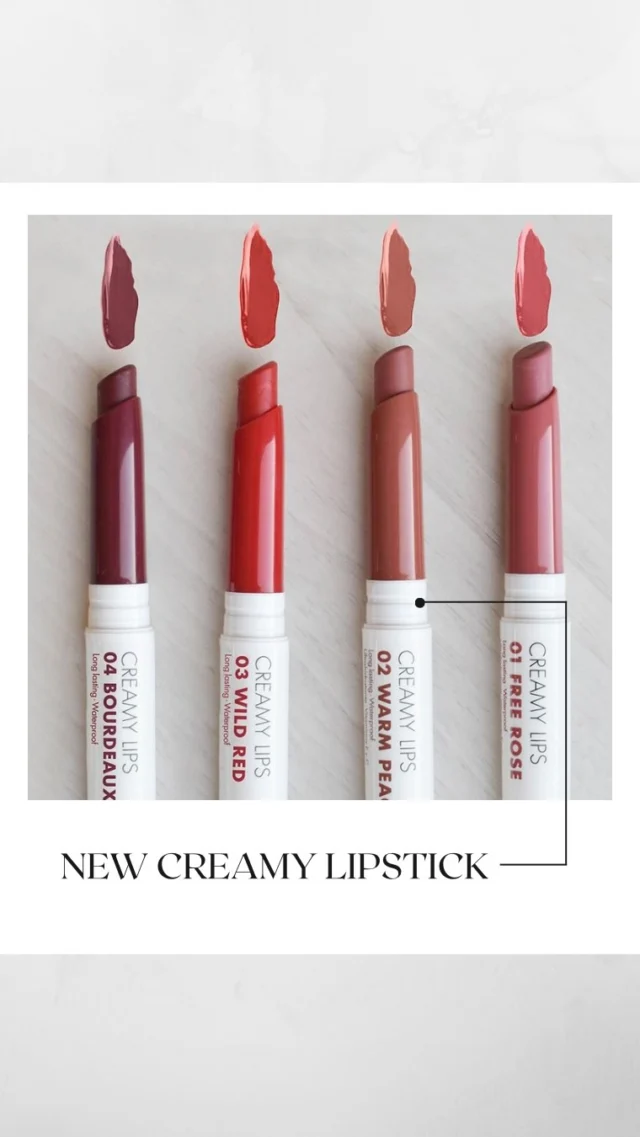 Hidratantes, de larga duración, waterproof, con vitaminas E y C para nutrir y cuidar tus labios, incluso los más sensibles.
 Cuatro tonos acabado brillo y cuatro en acabado mate.
 Los labiales de la línea farma de @beterspain están siendo 🔝esta primavera!